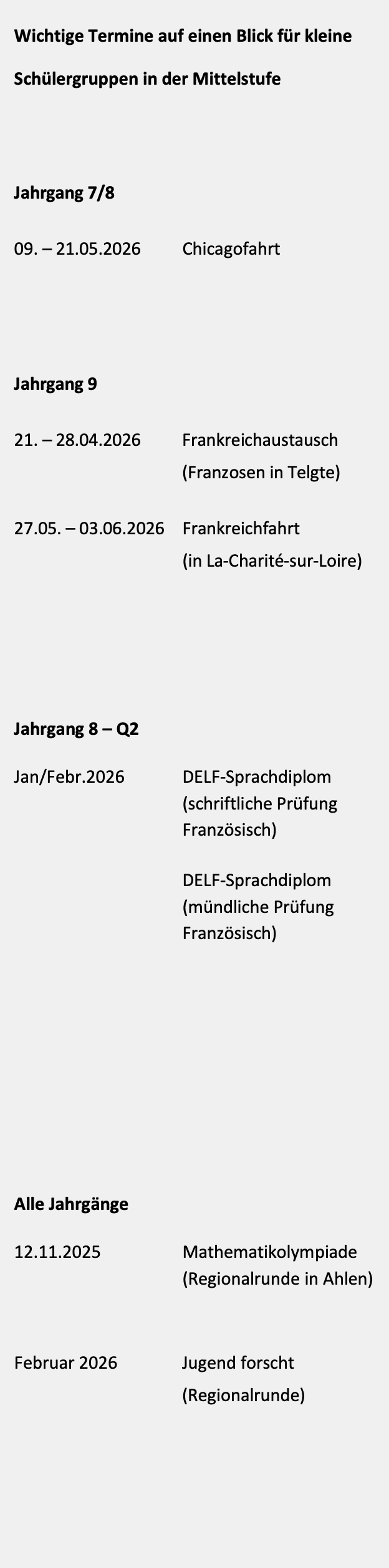 Termine mittelstufe2