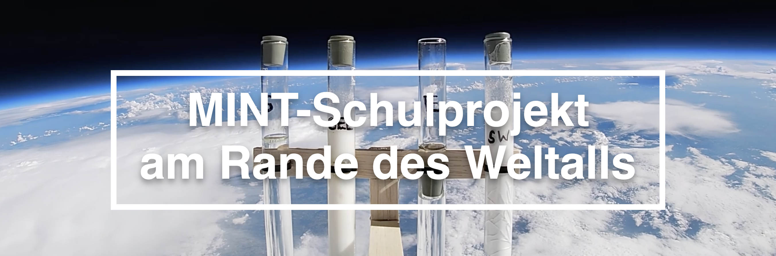 MINT-Schulprojekt am Rande des Weltraums